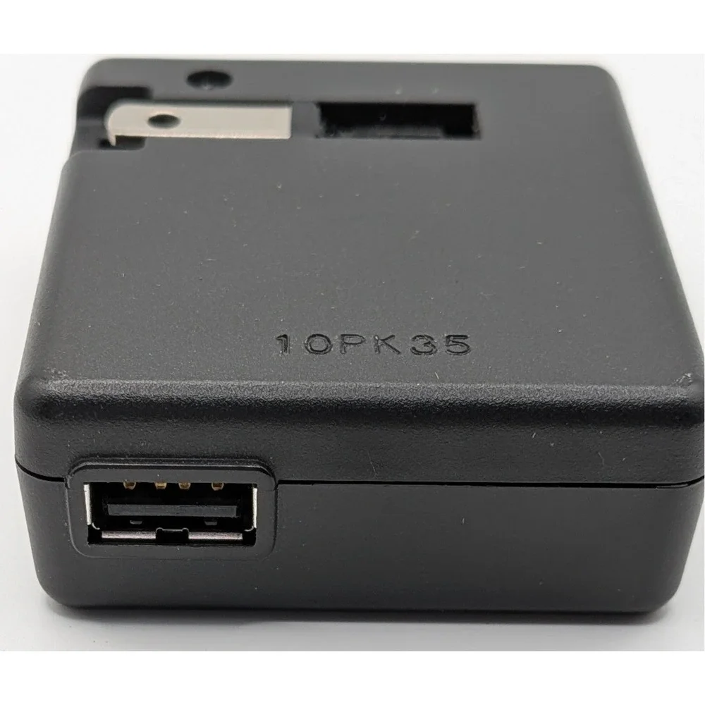 Nikon AC Adapter EH-68P Unisex OS Black Good USB Wall Charger Folding Plug